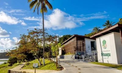 o Governo do Estado entregou, neste domingo (28), a primeira etapa da requalificação do Parque Metropolitano de Pituaçu, em Salvador.