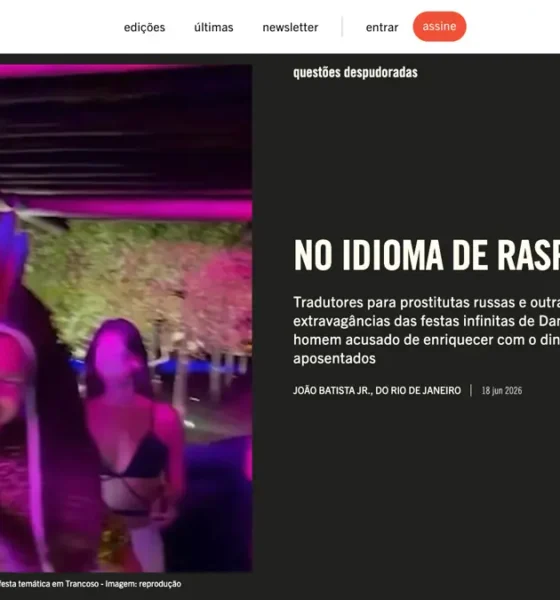 Publicado no site da revista Piauí em 18 de junho, o texto “No idioma de Rasputin — Tradutores para prostitutas russas e outras