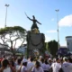 iniciado, na manhã desta quinta-feira (2), o cortejo cívico do Dois de Julho. A programação marcou mais um momento das