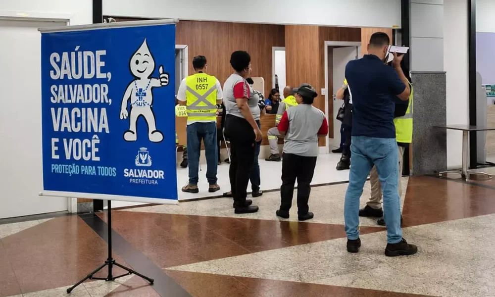 O Salvador Bahia Airport, integrante da rede VINCI Airports, disponibiliza, durante o mês de julho, um posto de vacinação contra a influenza