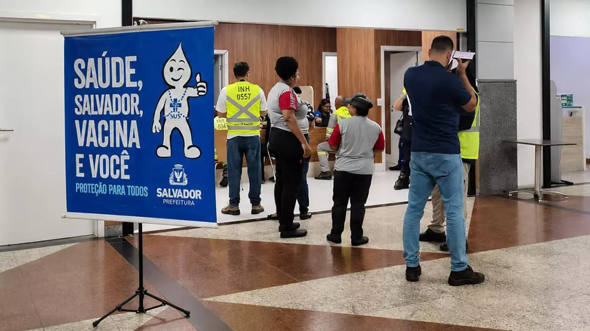 O Salvador Bahia Airport, integrante da rede VINCI Airports, disponibiliza, durante o mês de julho, um posto de vacinação contra a influenza