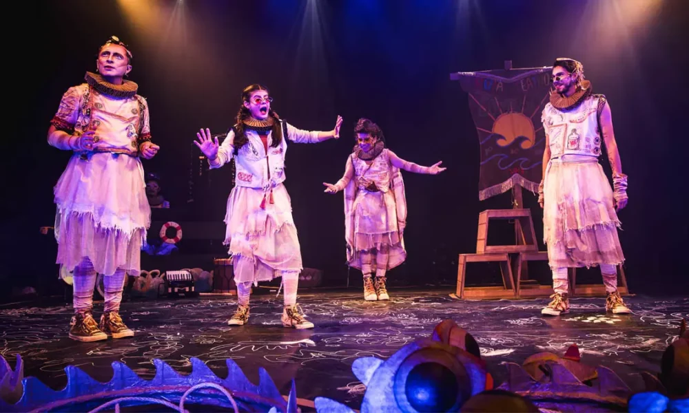 A CAIXA Cultural Salvador recebe, entre os dias 11 e 19 de julho, o premiado musical infantil “Bertoldo, o Tubarão que Queria Ser Gente”,