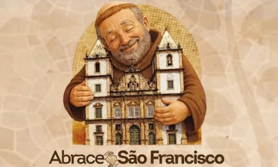 A campanha Abrace São Francisco, voltada para a restauração da Igreja e Convento de São Francisco, no Centro Histórico de Salvador