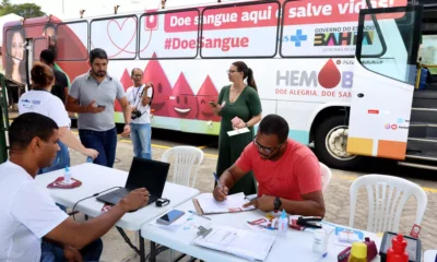 A Fundação Hemoba divulgou o cronograma de atendimento da unidade móvel de coleta de sangue (hemóvel) para o mês de julho
