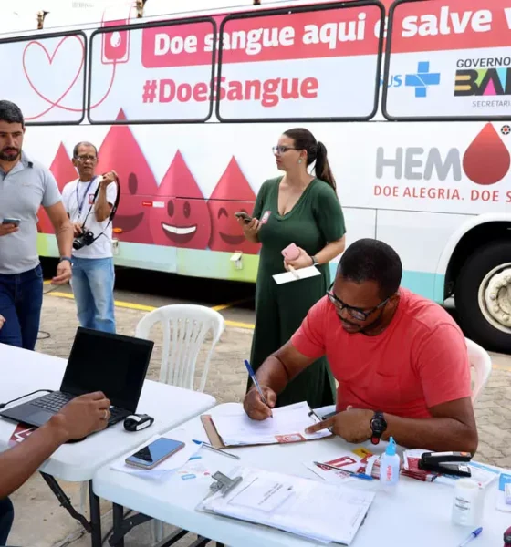 A Fundação Hemoba divulgou o cronograma de atendimento da unidade móvel de coleta de sangue (hemóvel) para o mês de julho