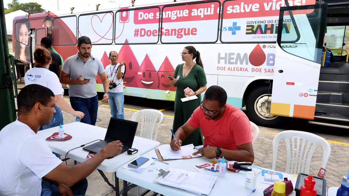 A Fundação Hemoba divulgou o cronograma de atendimento da unidade móvel de coleta de sangue (hemóvel) para o mês de julho