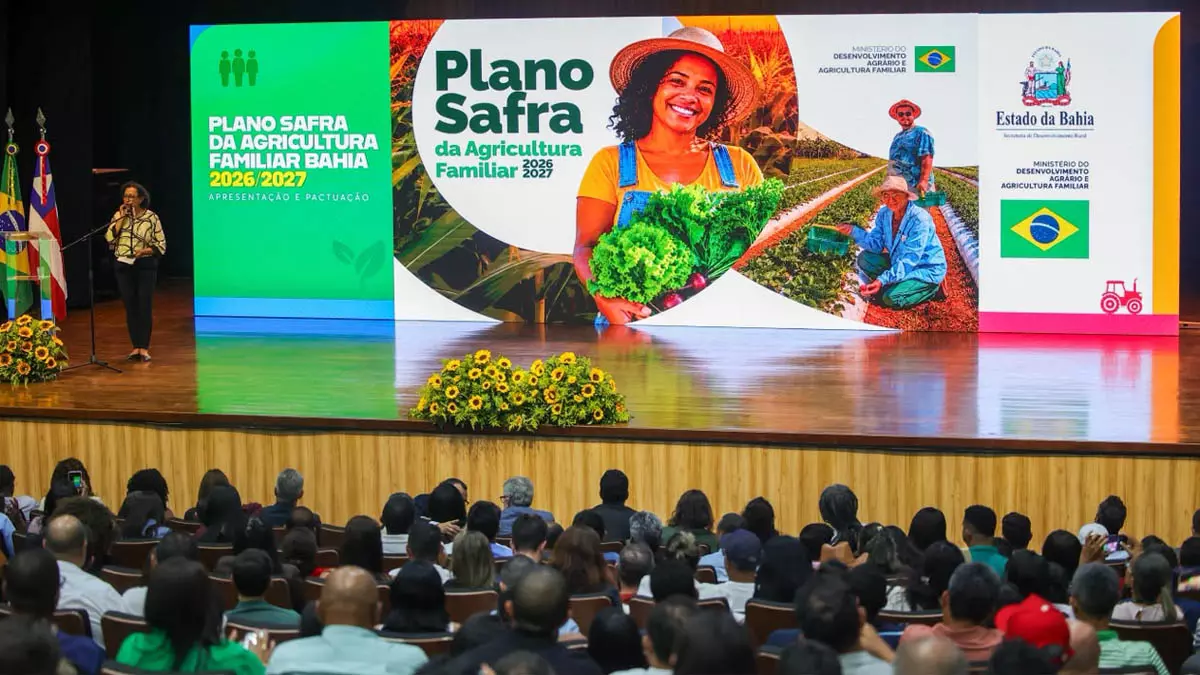Feira de Santana sediou, nos dias 27 e 28 de julho, a apresentação e pactuação do Plano Safra da Agricultura Familiar Bahia 2026/2027.