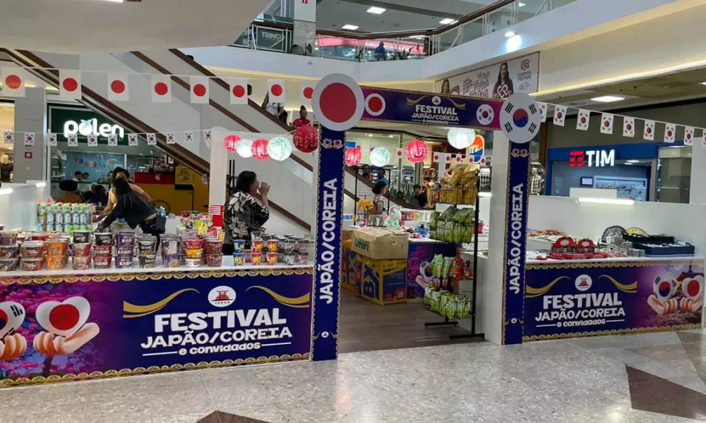O Shopping Piedade recebe, até o dia 6 de agosto, a primeira edição do Festival Japão/Coreia. O evento convida o público a conhecer