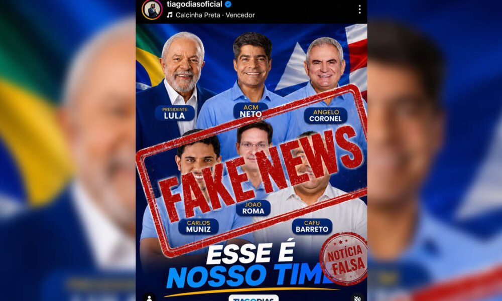 O deputado estadual Bobô (PCdoB) classificou como uma “farsa política” a divulgação, por aliados de ACM Neto (União Brasil),