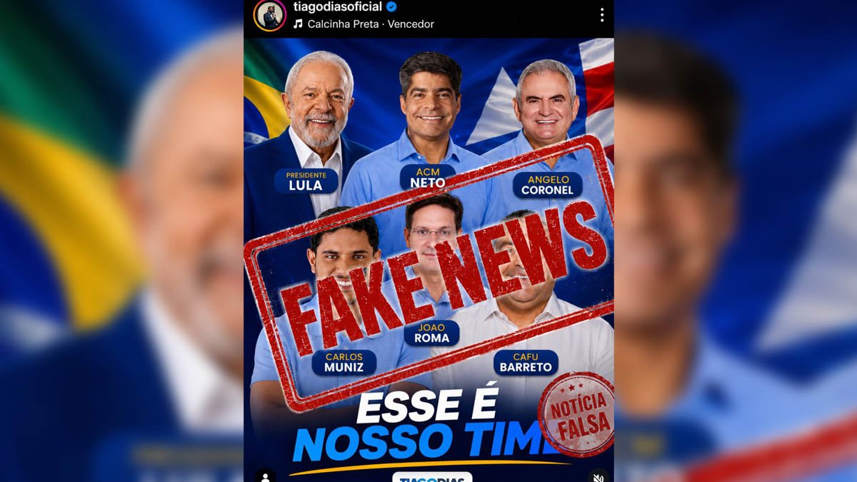 O deputado estadual Bobô (PCdoB) classificou como uma “farsa política” a divulgação, por aliados de ACM Neto (União Brasil),