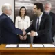 Supremo Tribunal Federal (STF) e do Conselho Nacional de Justiça (CNJ), ministro Edson Fachin, e o presidente do Banco Central