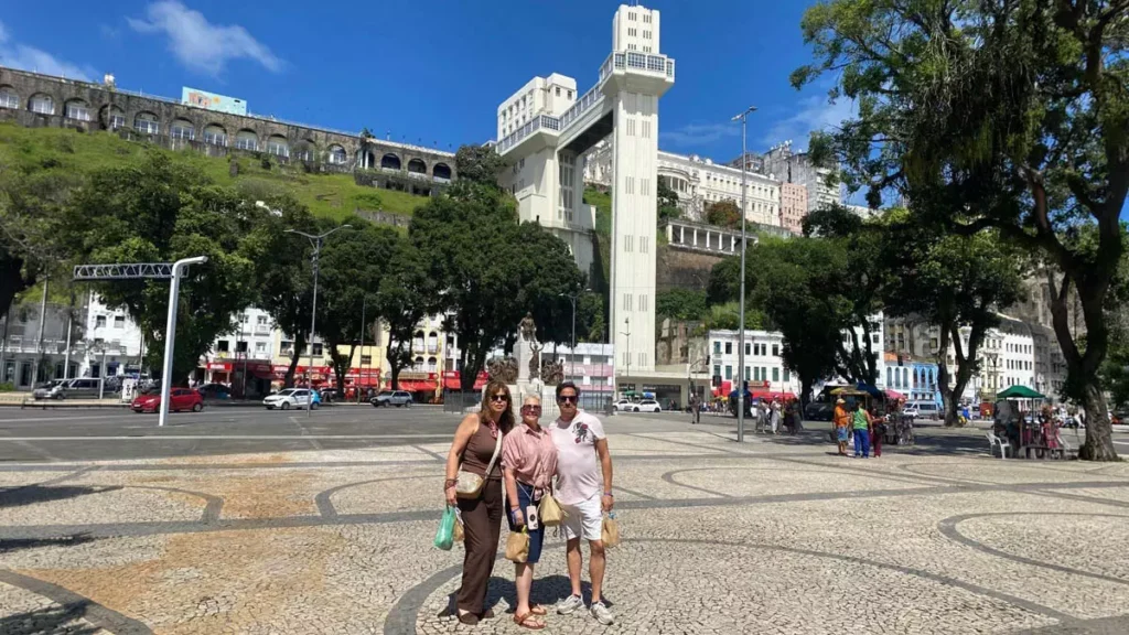 Três agentes de viagens da Espanha estiveram na Bahia participando de uma visita de familiarização (famtour) promovida pela Secretaria
