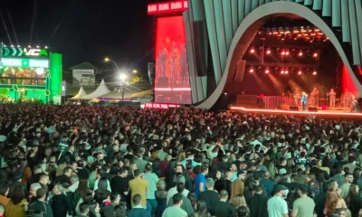 A Rua Chile, no Centro Histórico de Salvador, sediou o Wine Brasil Music 2026, festival que reuniu vinícolas baianas, nacionais