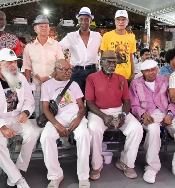 Mestre João Grande, um dos maiores nomes da Capoeira Angola. Aos 93 anos, o mestre integra uma programação voltada à valorização