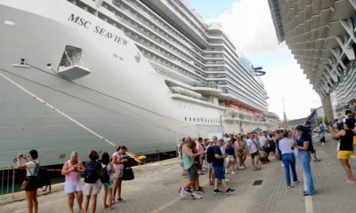 Mais de 180 mil turistas brasileiros e estrangeiros devem desembarcar na Bahia durante a temporada de cruzeiros marítimos 2026-2027,