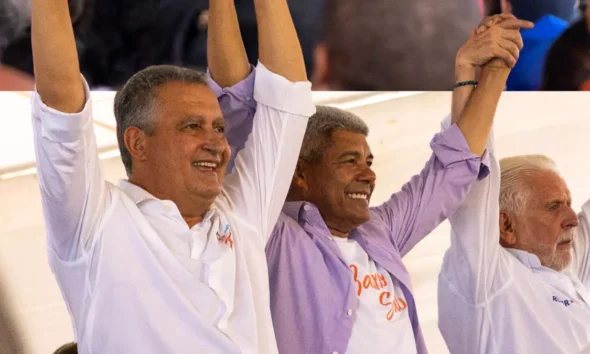 Os perfis no Instagram do governador Jerônimo Rodrigues (PT), do senador Jaques Wagner (PT) e do ex-ministro Rui Costa (PT)