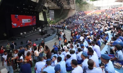 Cerca de 4 mil estudantes da rede estadual da Bahia participaram, nesta terça-feira (11), do Aulão Prepara Enem 2026, realizado na Concha