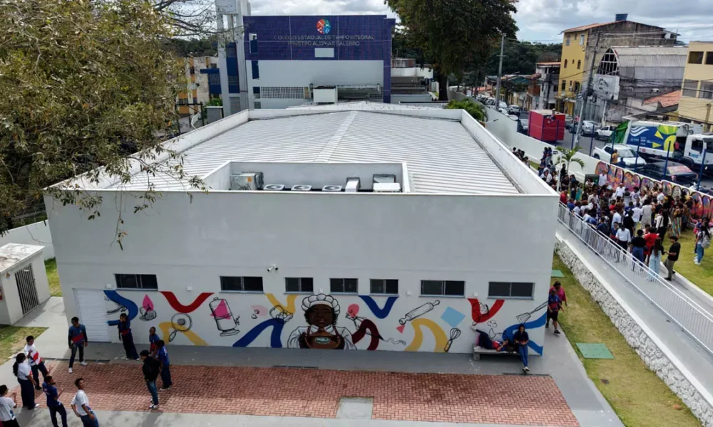 Colégio Estadual de Tempo Integral Ministro Aliomar Baleeiro, localizado no bairro de Pernambués, em Salvador