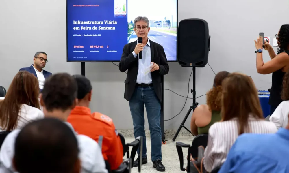 Foi assinada, nesta sexta-feira (28), a ordem de serviço para a segunda etapa das obras de recuperação da pavimentação e do sistema