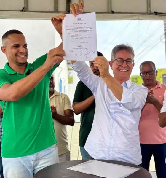 A população de Saubara contará com melhorias na infraestrutura viária por meio da pavimentação dos acessos à sede municipal