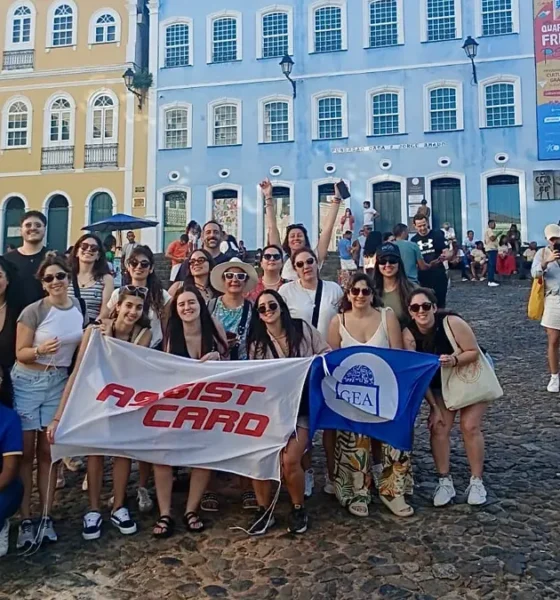 Vinte agentes de viagens da Argentina participam de um famtour (viagem de familiarização) por Salvador e outros destinos turísticos
