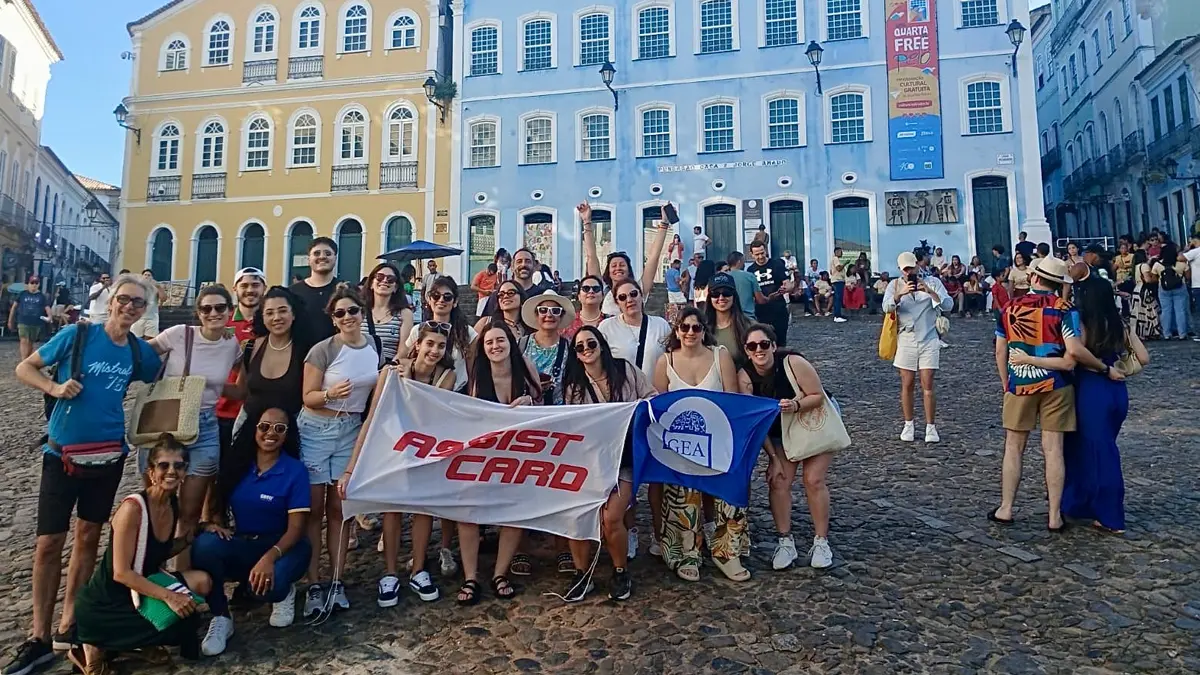 Vinte agentes de viagens da Argentina participam de um famtour (viagem de familiarização) por Salvador e outros destinos turísticos