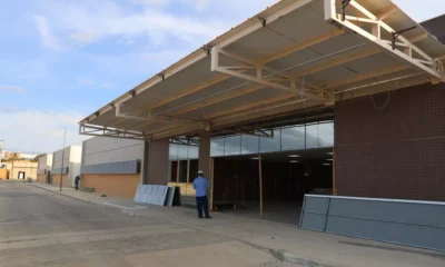 Com as obras em ritmo acelerado, o Hospital Estadual Vale do Ouro, em Jacobina, no centro-norte da Bahia, entrou na fase final de construção.