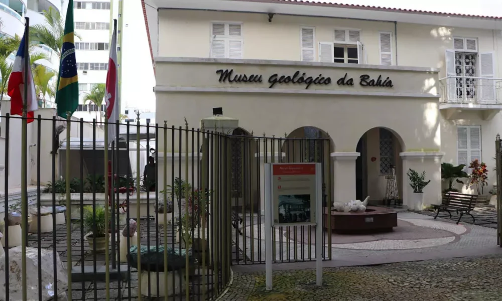 sessões de cinema e atividades educativas para crianças estão entre as ações promovidas pelo Museu Geológico da Bahia (MGB) durante a 20ª