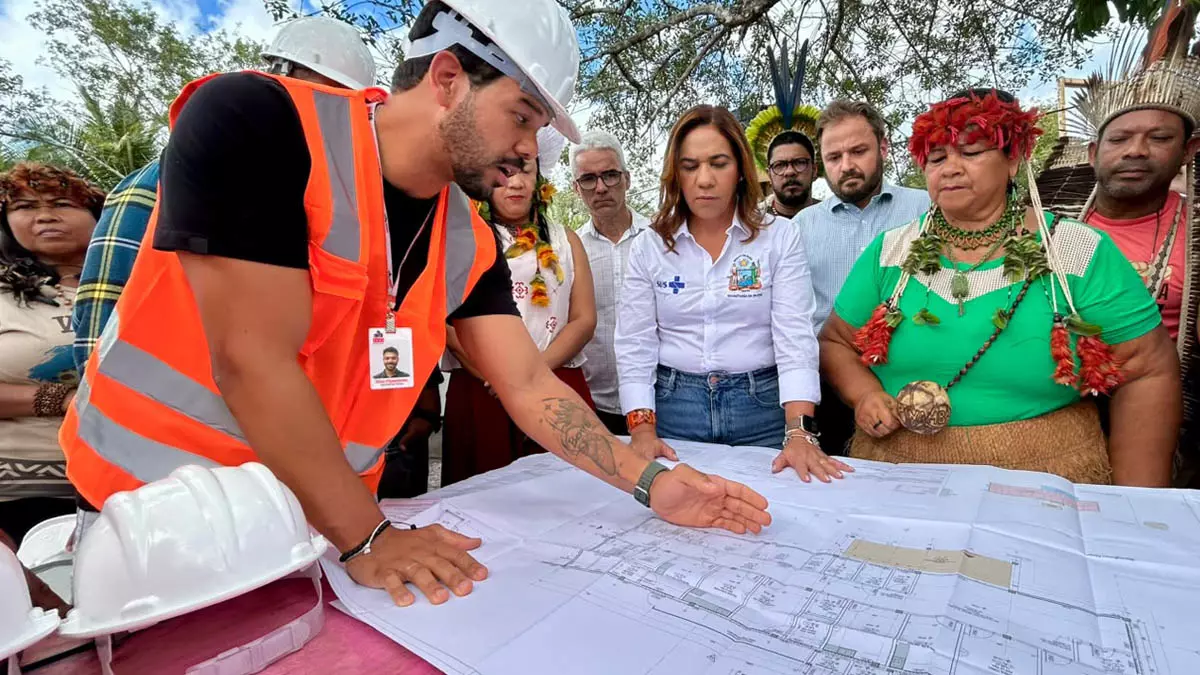 A região sul da Bahia contará com cinco novas Unidades Básicas de Saúde Indígena (UBSIs). A ordem de serviço para a construção
