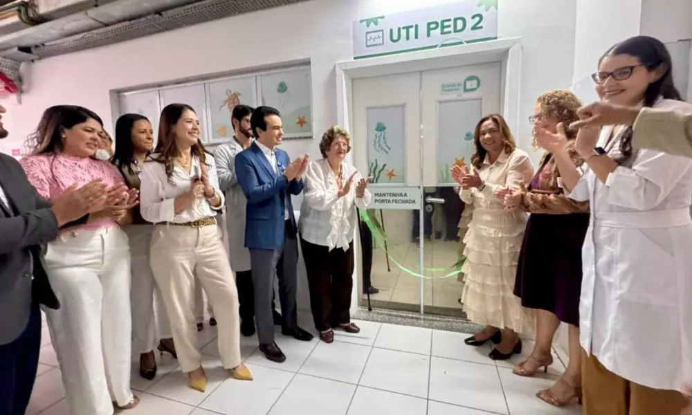 Hospital Martagão Gesteira, em Salvador. A entrega foi realizada nesta segunda-feira (31) pela secretária da Saúde do Estado da Bahia,