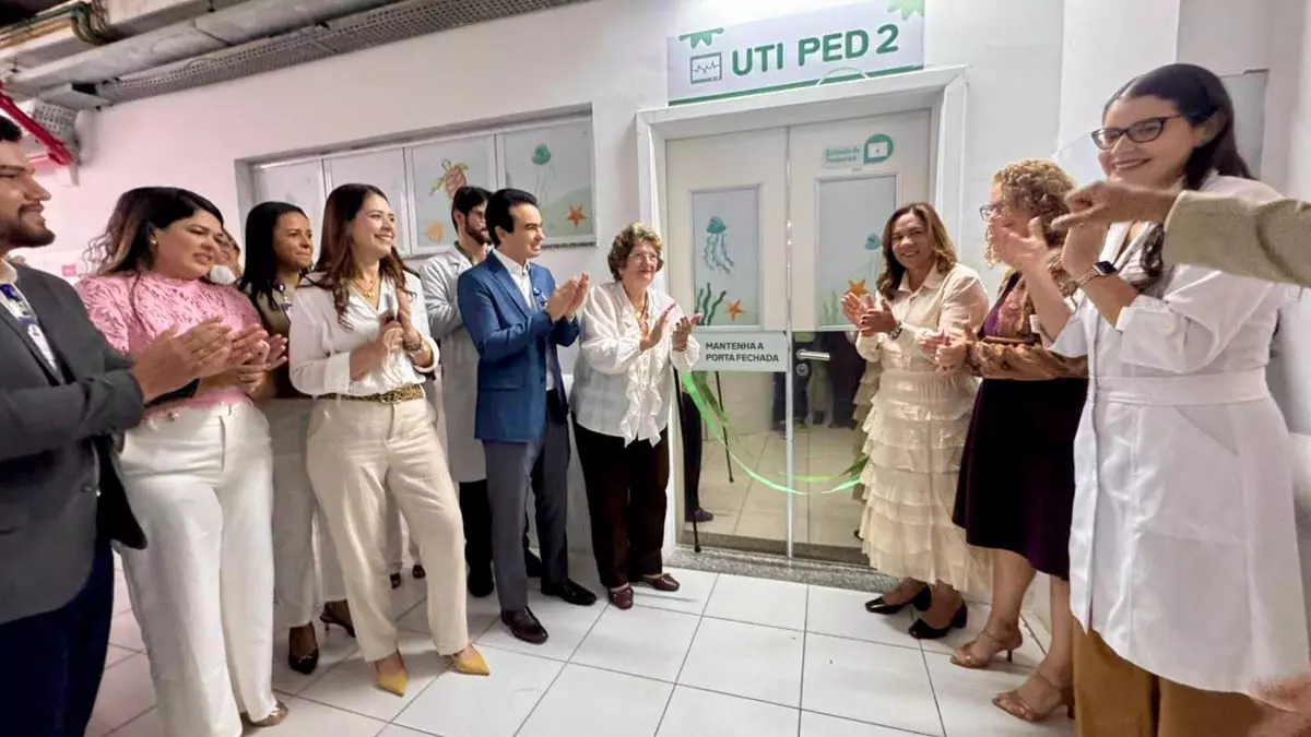 Hospital Martagão Gesteira, em Salvador. A entrega foi realizada nesta segunda-feira (31) pela secretária da Saúde do Estado da Bahia,
