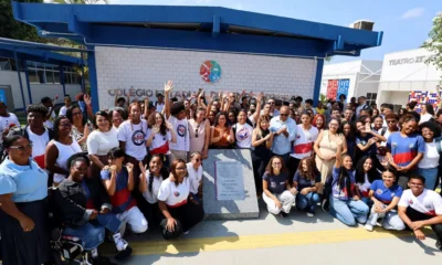 ensino da rede estadual completamente modernizadas. As inaugurações do Colégio Estadual de Tempo Integral Eduardo