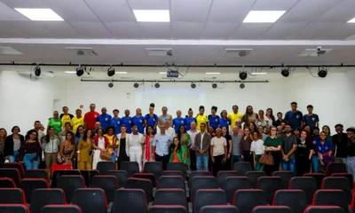 Pesquisadores, representantes do esporte e membros da comunidade escolar participaram, nesta quinta-feira (3), do painel “Futebol & Cidadania