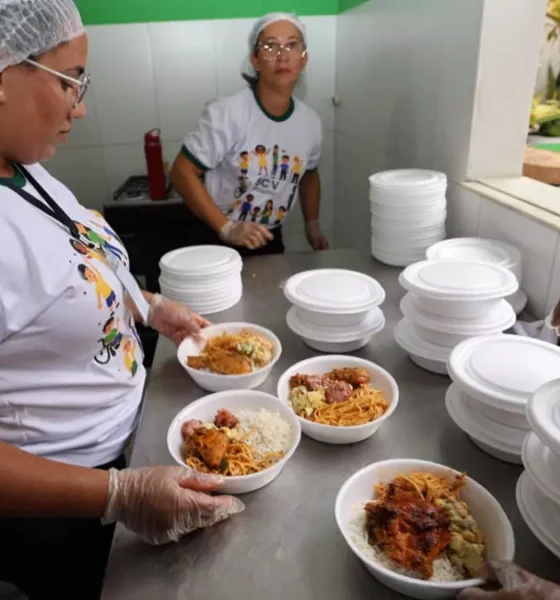 programa Bahia Sem Fome. Durante o mês de agosto, foram inauguradas quatro novas cozinhas comunitárias nos municípios de São