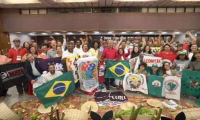Cerca de 150 lideranças dos povos do campo, das águas e das florestas participaram, na manhã deste sábado (5), do Encontro do Campo Unitário,