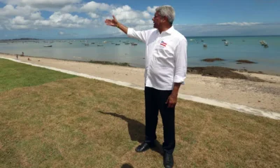 O governador da Bahia e candidato à reeleição, Jerônimo Rodrigues (PT), apresentará nesta segunda-feira (14), às 17h,