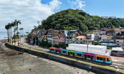 Com mais de 70% das obras concluídas, o Trecho 1 do Veículo Leve sobre Trilhos (VLT) de Salvador e Região Metropolitana,