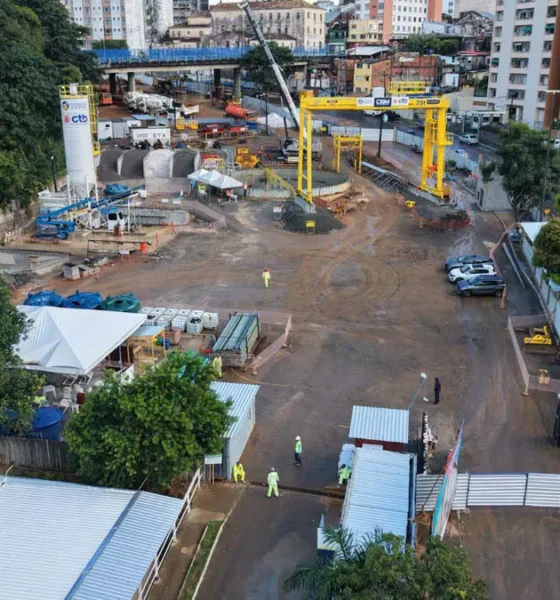 A mobilidade urbana de Salvador ganhou mais um avanço com o início das obras do Tramo IV do metrô, que fará a ligação entre a Estação