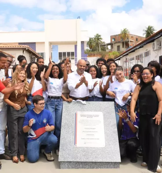Mais de 600 estudantes de Saubara, no Recôncavo Baiano, passam a contar com uma estrutura ampliada e modernizada
