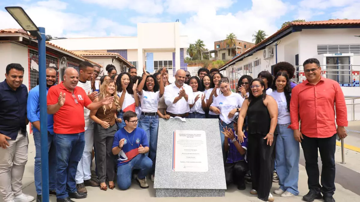 Mais de 600 estudantes de Saubara, no Recôncavo Baiano, passam a contar com uma estrutura ampliada e modernizada