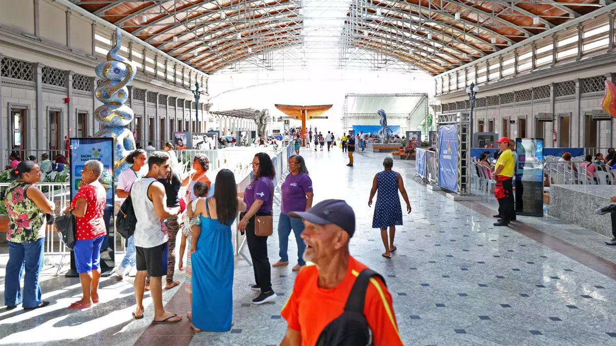 A Estação do VLT da Calçada recebe, nesta segunda e terça-feira (21 e 22), mais uma edição da Feira Saúde Mais Perto.