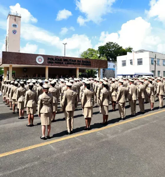 do Curso de Formação de Sargentos (CFS). Ao todo, 161 policiais militares, sendo 134 homens e 27 mulheres,