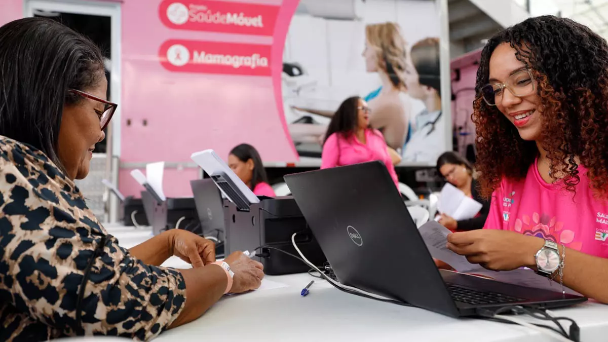 Os agendamentos para as 40 mil mamografias que serão ofertadas em Salvador durante a campanha Outubro Rosa começam