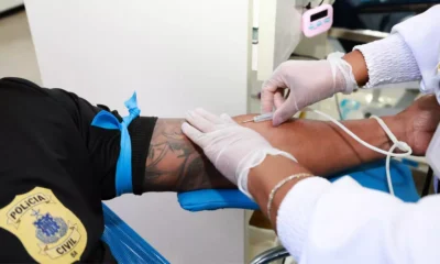 população também pode contribuir para salvar vidas de outra forma. Nesta terça-feira (29), servidores da Polícia Civil da Bahia (PC-BA)