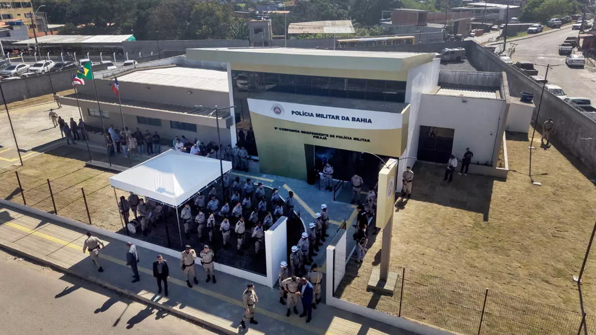 O Governo da Bahia inaugurou, nesta terça-feira (29), a nova sede da 9ª Companhia Independente da Polícia Militar (CIPM/Pirajá),
