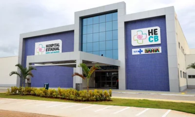 O Hospital Estadual Costa das Baleias (HECB), unidade da Secretaria da Saúde do Estado da Bahia (Sesab) em Teixeira de Freitas,