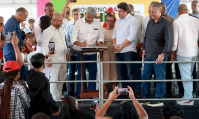 O fortalecimento da agricultura familiar e a melhoria da infraestrutura urbana estiveram no centro da agenda do governador