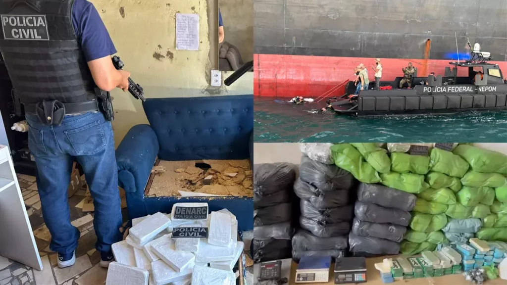 A intensificação das operações de combate ao crime organizado fez a Bahia atingir a marca de 16 toneladas de drogas apreendidas em 2026.