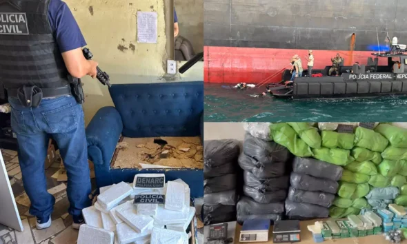 A intensificação das operações de combate ao crime organizado fez a Bahia atingir a marca de 16 toneladas de drogas apreendidas em 2026.