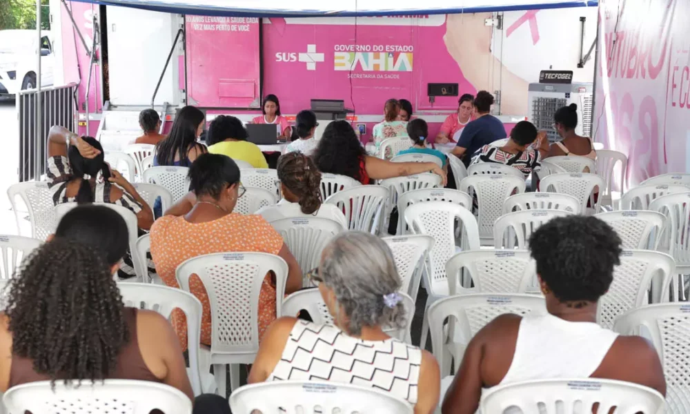 Os agendamentos para mamografias oferecidas pela Secretaria da Saúde do Estado da Bahia (Sesab) durante a campanha Outubro Rosa